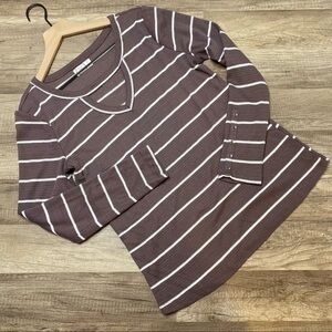 Maurices Thermal Knit Long Sleeve size Medium